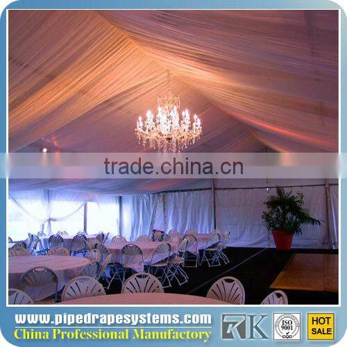 hot selling used pipe and drape , room,hotel drapes