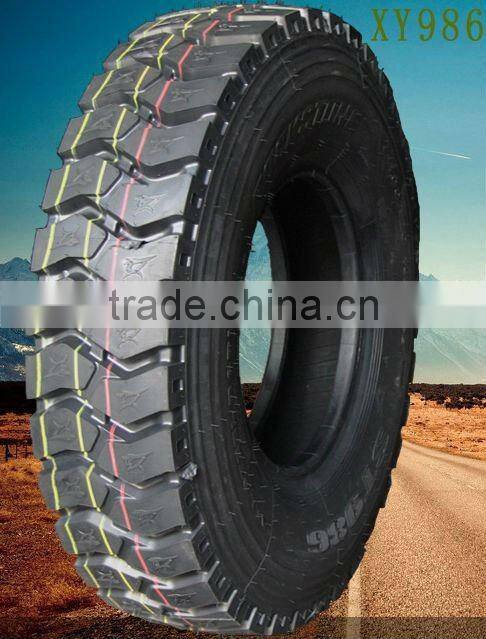 All steel radial truck tire high quality mine and mountain area