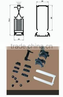 Pleated insect screen mosquito net for door ZMP