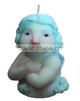 baby girl shaped scented candle for wedding or party using