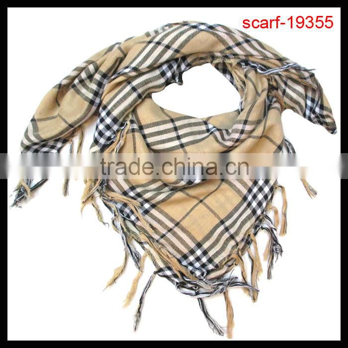 Hot Sale office ladies lace pattern triangle scarf