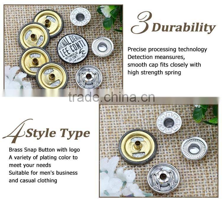 Custom Metal Snap Fastener,Clothing Snap Button for Leather and Coat