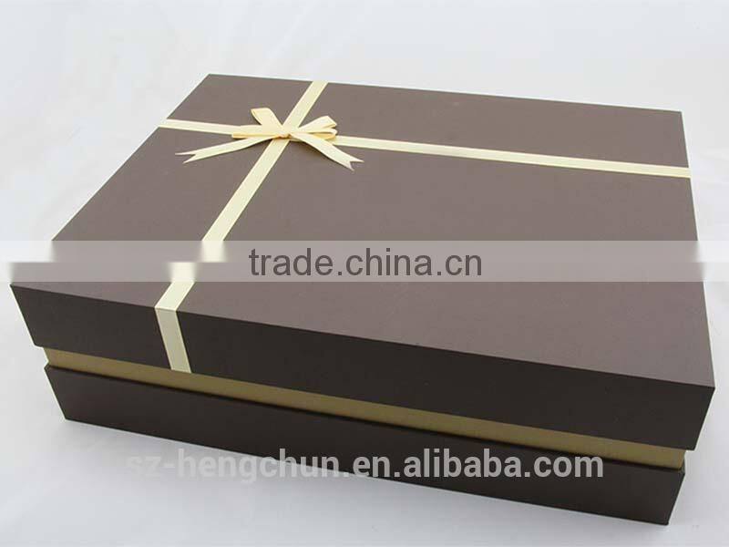 Ribbon lining Wedding gift box , jewerly packaging box gift box