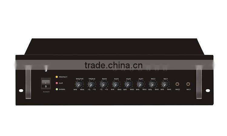 PMA-E6500 series 500w pa product on alibaba Public address LED Cheap strong 6 zones power mixer amplifier
