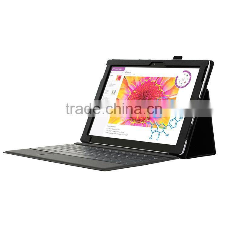 PU leather Leather Cell Phone Case , Case for Microsolf Surface 3