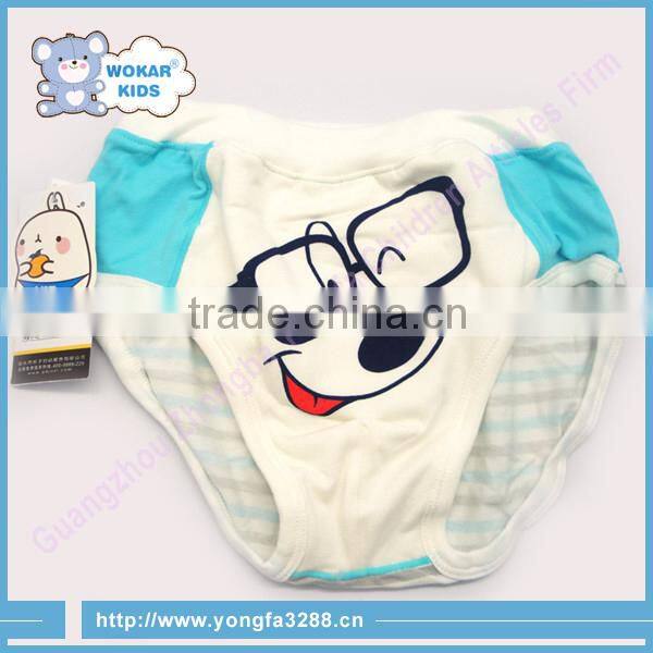 Newly Fashion Cartoon Printing Baby Boy Soft Cotton Underwear