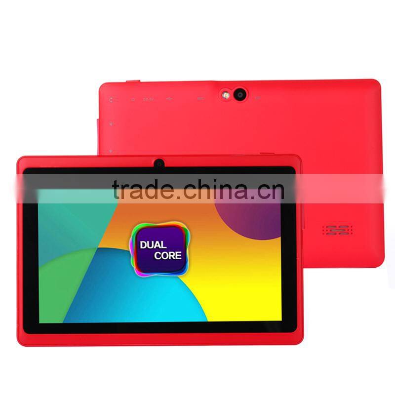 Super Slim 7 inch android tablet with 4gb flash,Quad Core