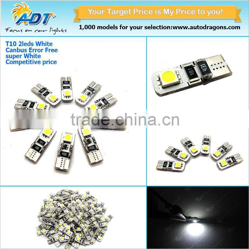 Canbus T10 194 168 W5W 5630 6 LED SMD Car Side Wedge Light Bulb White