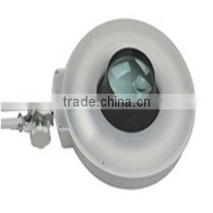 magnifying lamp with led light/magnifying glass desktop electronic lamp