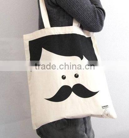 2015 fashion custom design canvas tote bags/wholesale canvas cotton designer tote bag/ designer canvas bags