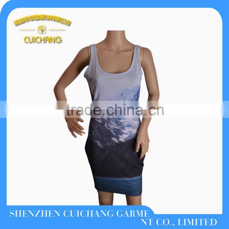 custom dye sublimation dresses