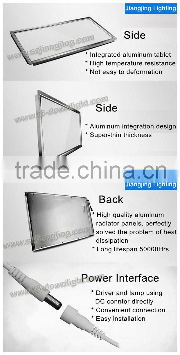 Office retrofit light 1200*600mm square ceiling led light