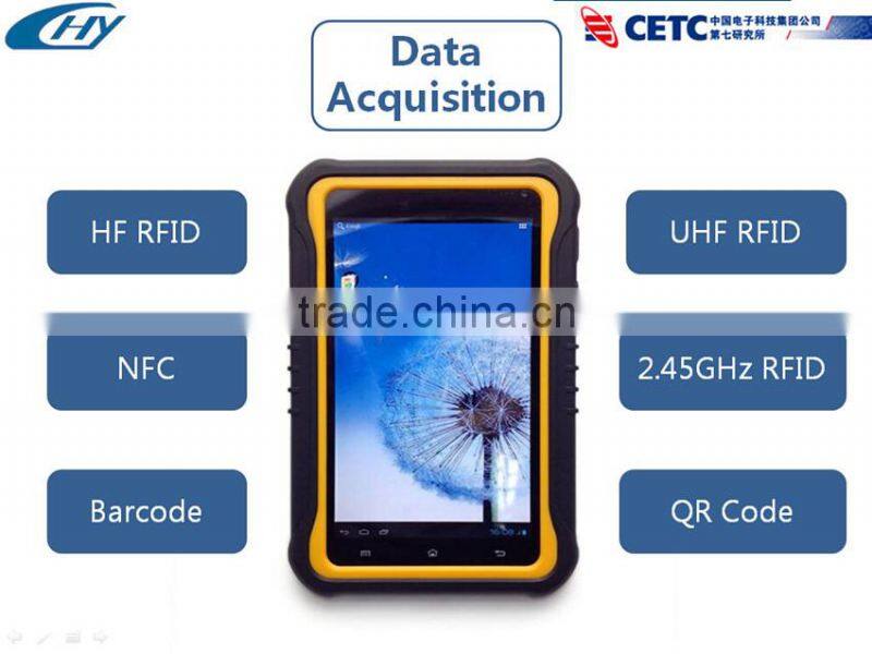 7 inch Android 3G NFC RFID reader built in GNSS Navigation module flat panel PC