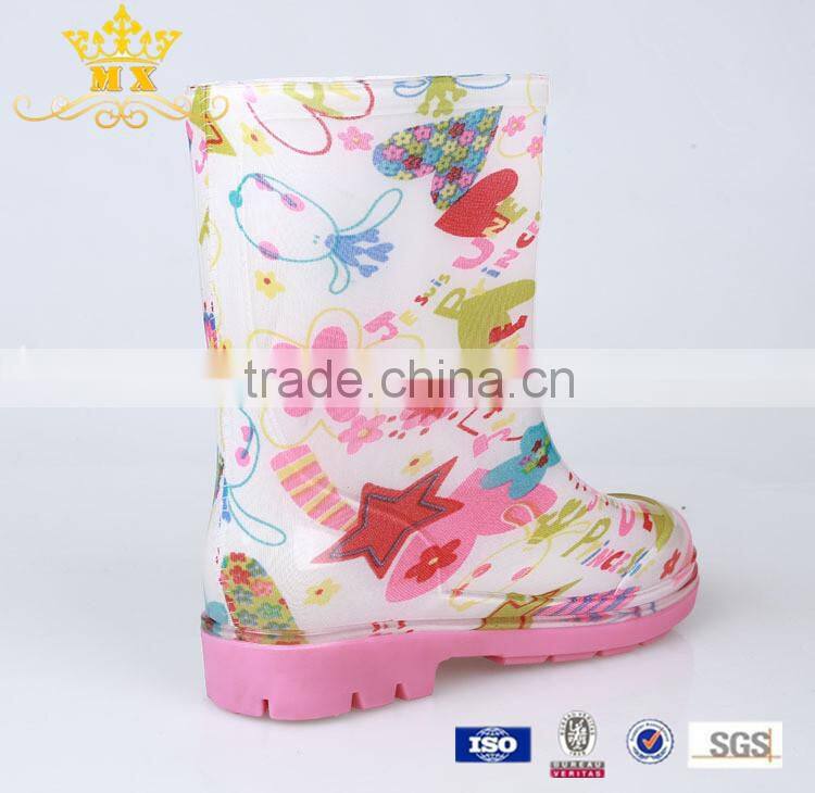 cheap rubber rain boot for child