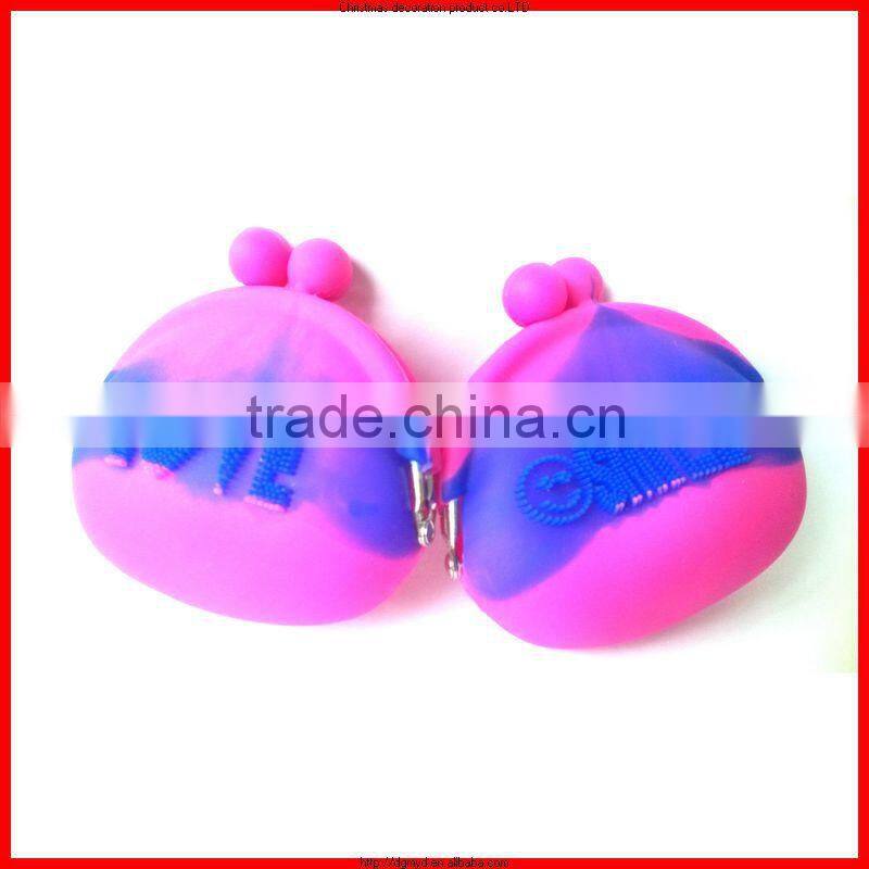 fashionable silicone wallet&economical silicone cosmetic bag&unique coin bag with high quality