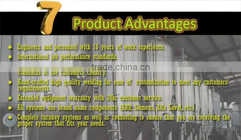 Microbrewery 500L 800L 1000L 1500L 2000L