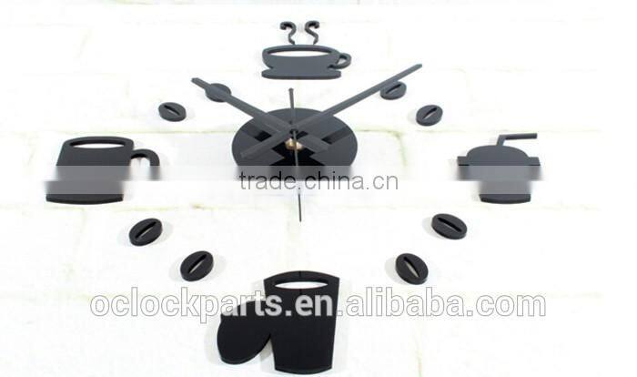 Korea Fun DIY clock fashion creative combination of high-grade acrylic hanging clock happy leisure time