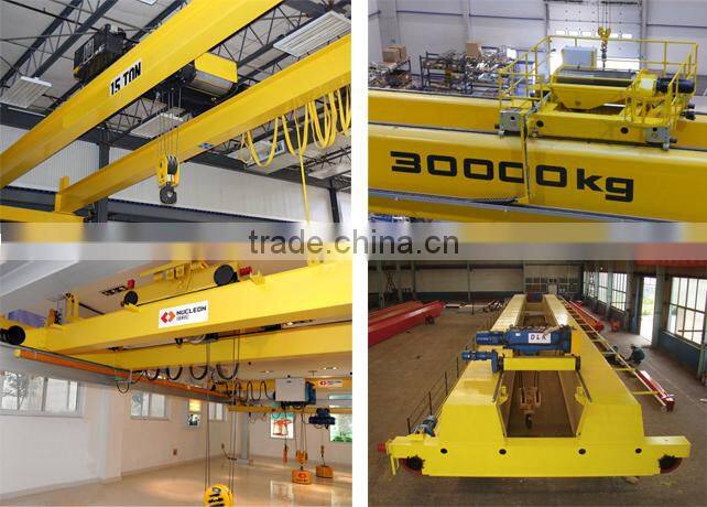 double beam european overhead crane 10 ton
