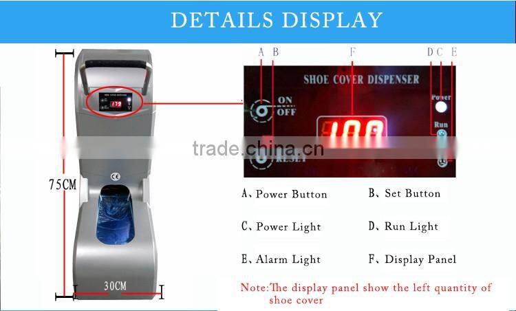 Factory price shoe cover dispenser machine fully automatic