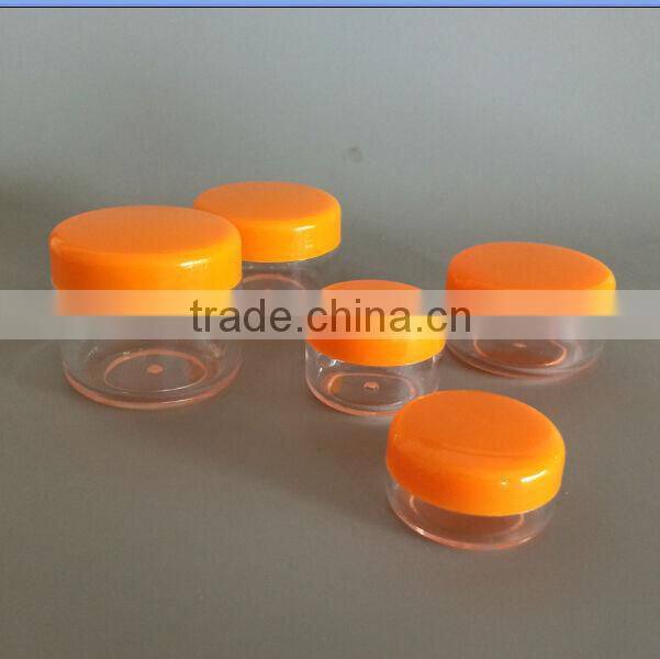 empty cosmetic jars / round jars