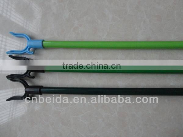 Hot Sale Colorful Hanger Metal Pipe Plastic Fork Clothes Hanger Fork Metal Handle