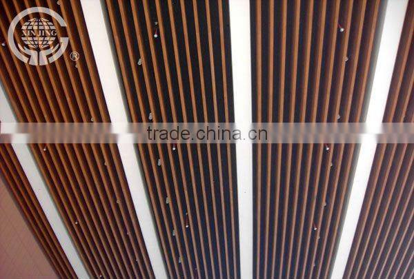Wood veins Aluminum building decoration material