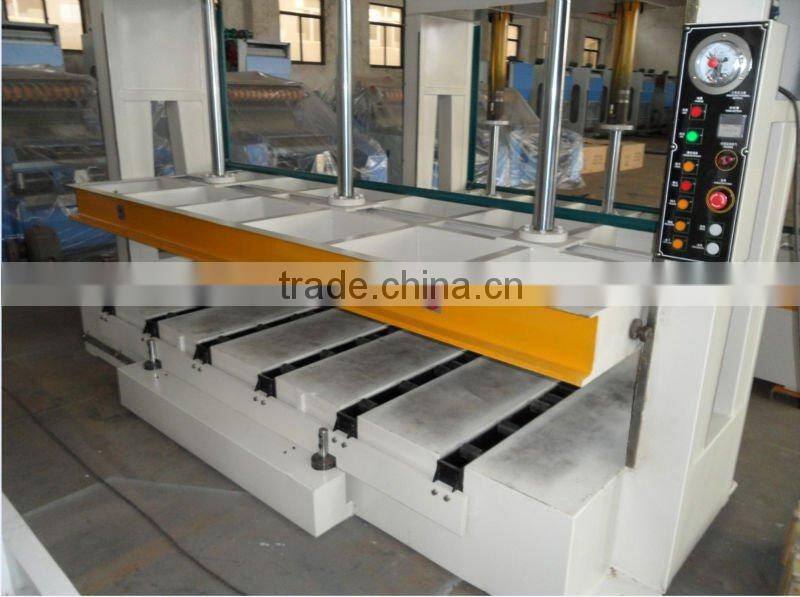 CE ISO hydraulic cold press machine, plywood cold press machine