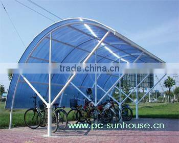 polycarbonate frosted sheet plastic roof gazebos
