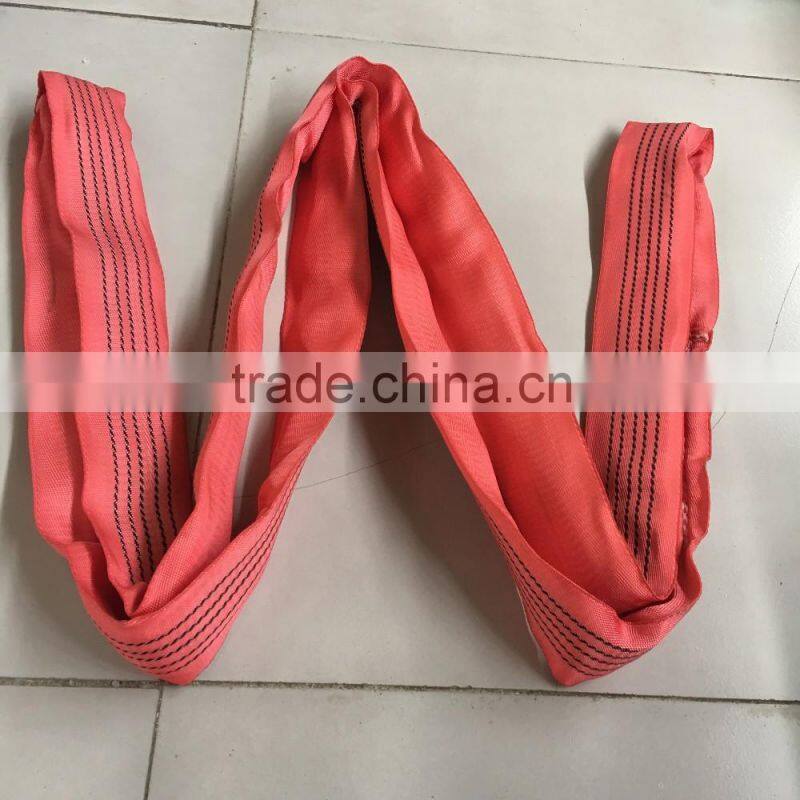 EN1492 EA type polyester material round soft lifting sling