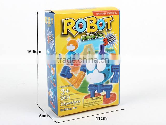 Most popular building block toys funny building robot series toys for education