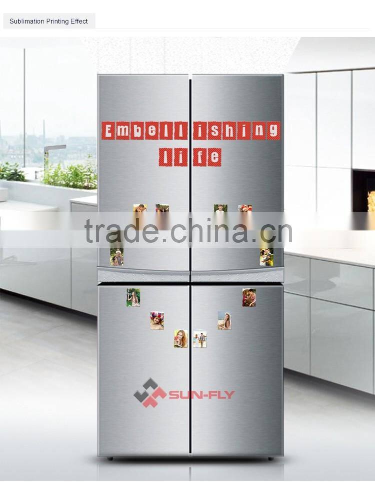Wholesale New 3d Sublimation blank custom printing Fridge Magnet