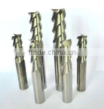Coated Ball Carbide End Mill for Soft & Stainless Steel