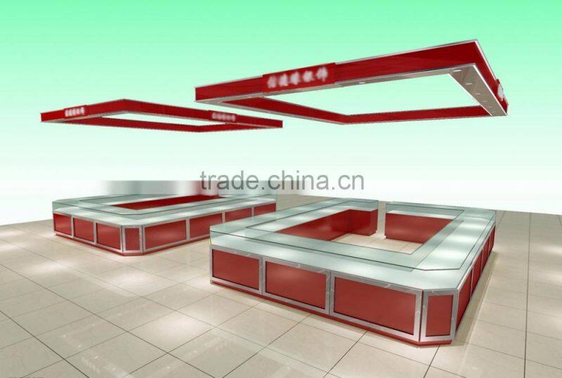 Jewelry showcase jewelry cabinet for showroom