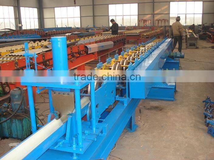 PLC Controled K shape gutter roll forming machine