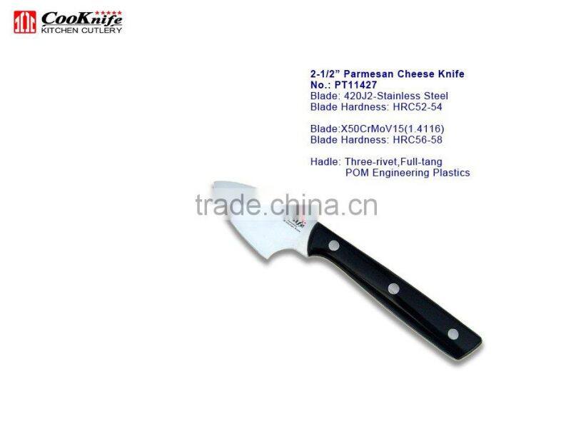 POM Plastic Handle Parmesan Cheap Cheese Knife