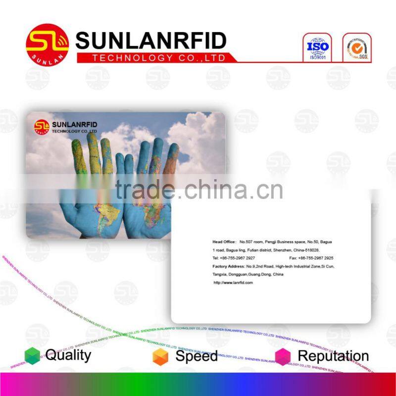 13.56MHz Small Size PVC RFID Cards for Hotel Key Card