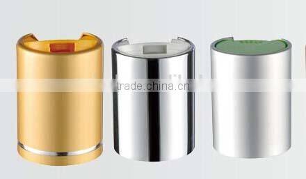 plastic flip top cap for shampoo bottle