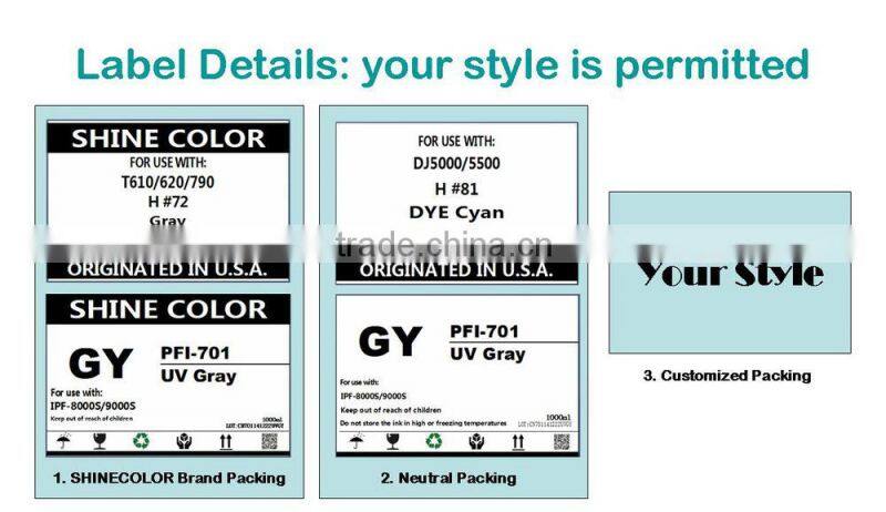Dye Sublimation Ink for Epson/Mimaki/Roland Printers Vivid Color