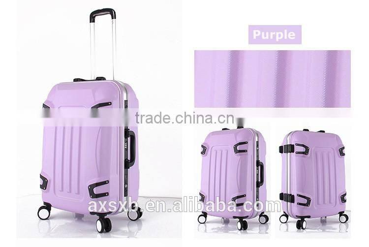 abs zipper combination lock china trolley travel land luggage factory