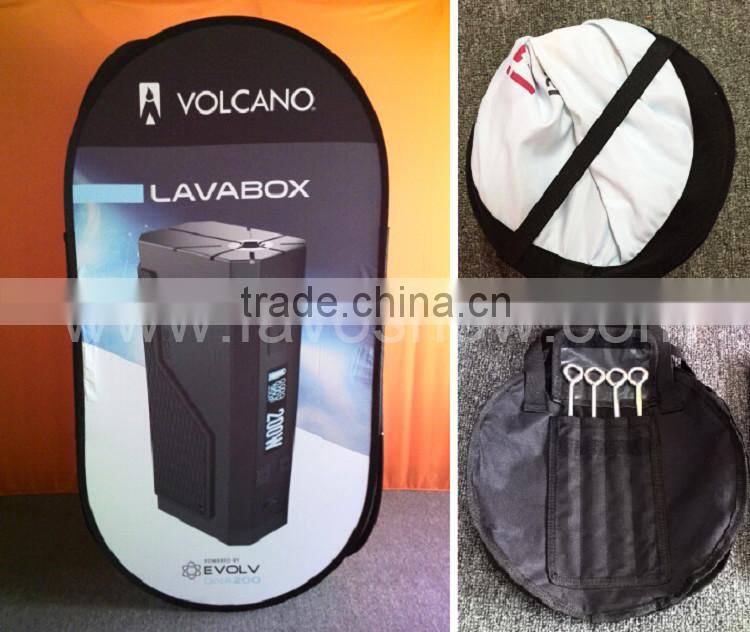 Free Shipping Customized Event Advertising Pop Up Banner Display