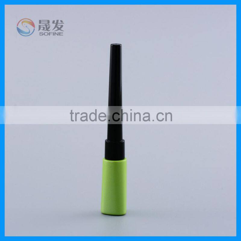 Empty cosmetic eyeliner tube