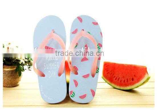 Cute flat shoes summer casual lady fashion woman slipper fancy sandals