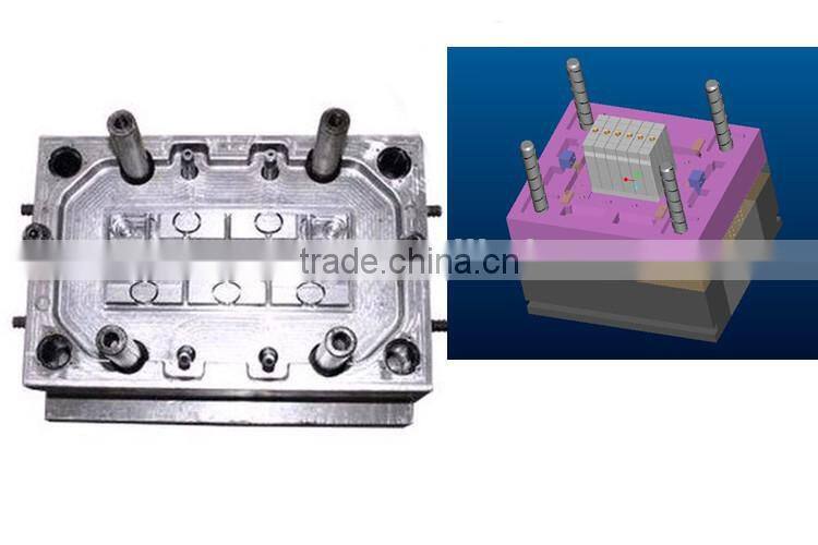 Taizhou Leen High Precision Plastic Injection Battery Crate Mould,Plastic Battery Container Mould