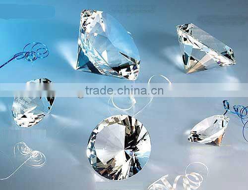 Romantic transparent Crystal Diamond