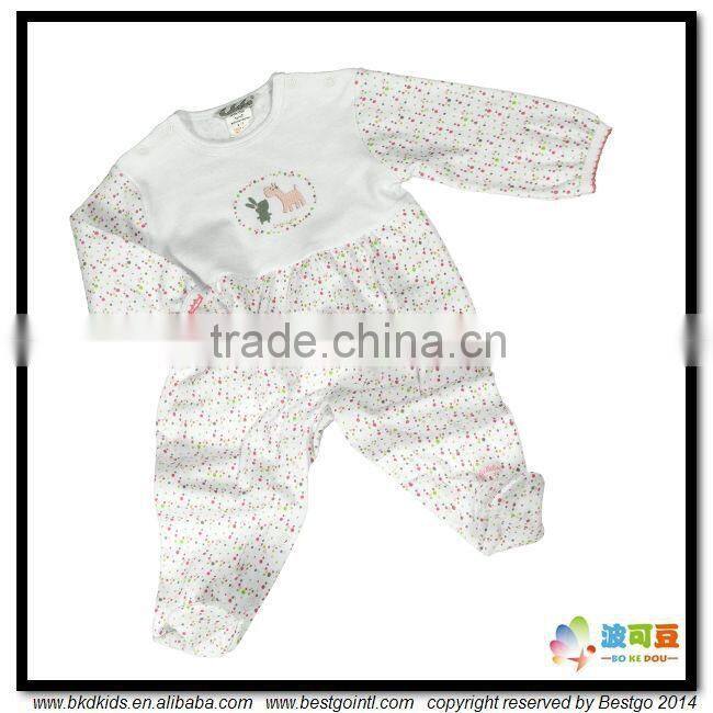 BKD newborn printed wear,lovely new born clothes from BKD factory