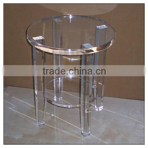 indoor acrylic vanity chair for bathroom