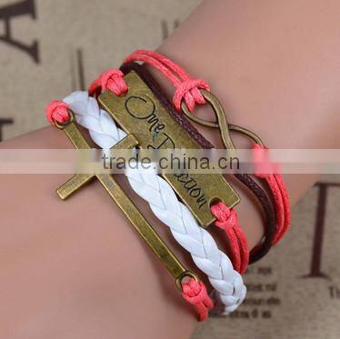 Woven fashion wrap handmade bracelet