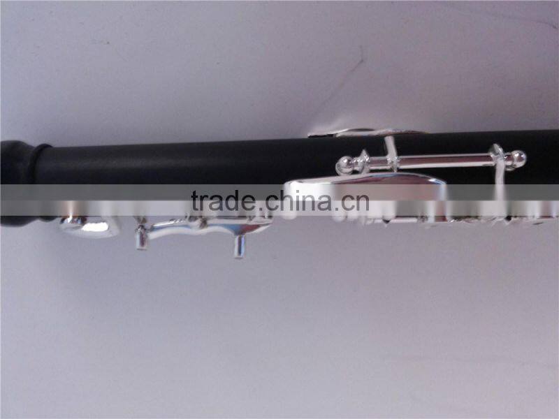 composite wood body cupronickle keys with silver plated semi automatic children type B oboe