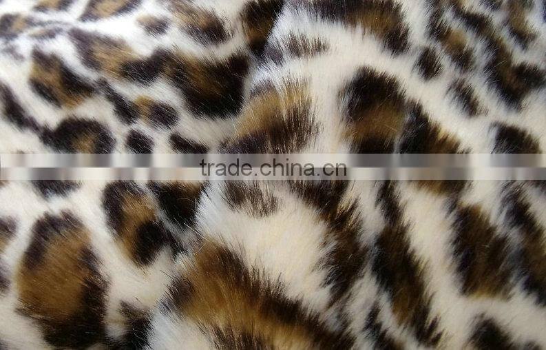Polyester or mixed with acrylic fur, faux fake fur fabric-fur 250-750GSM