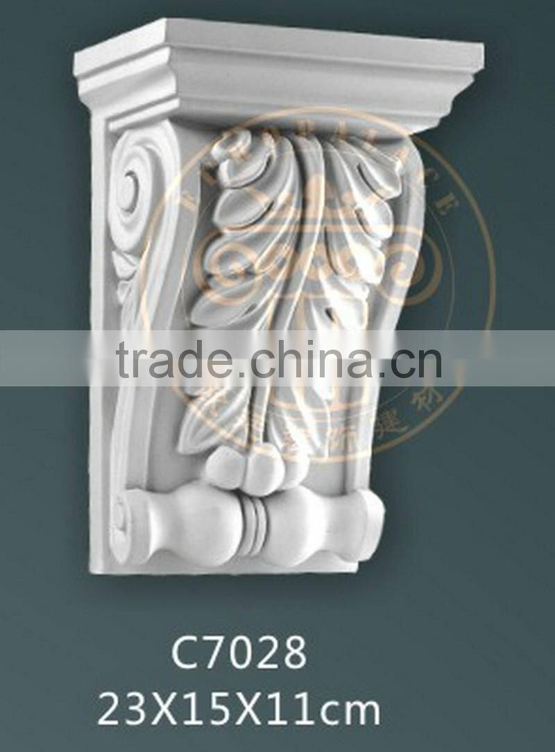 Import decorative pu foam corbel for home decor from china with competetive prices